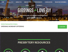 Tablet Screenshot of glpby.org